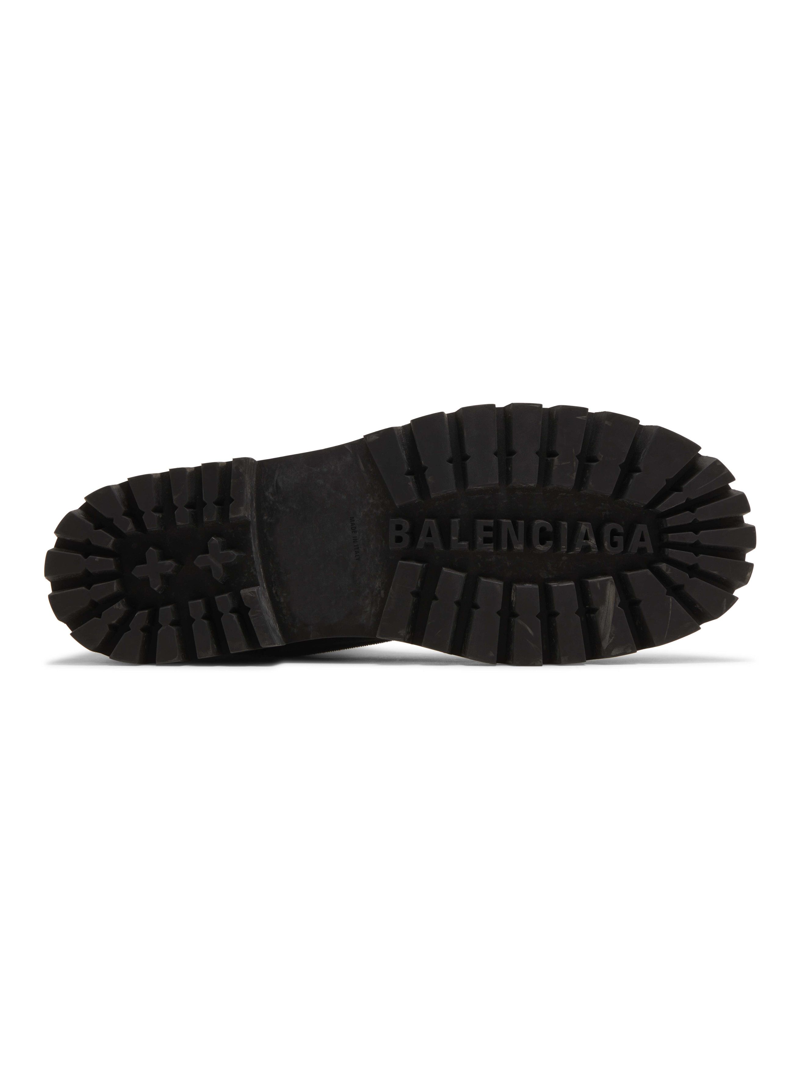 Balenciaga Balenciaga Distressed Canvas Strike Boots Size US 12 / EU 45 - 6 Thumbnail