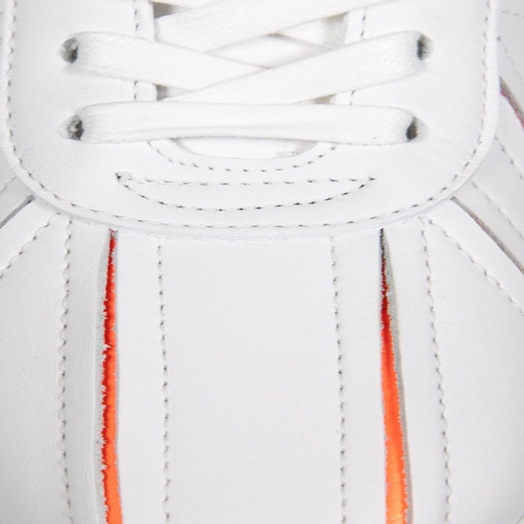Paul Smith White Leather Levon Trainers Size US 7 / IT 37 - 5 Thumbnail