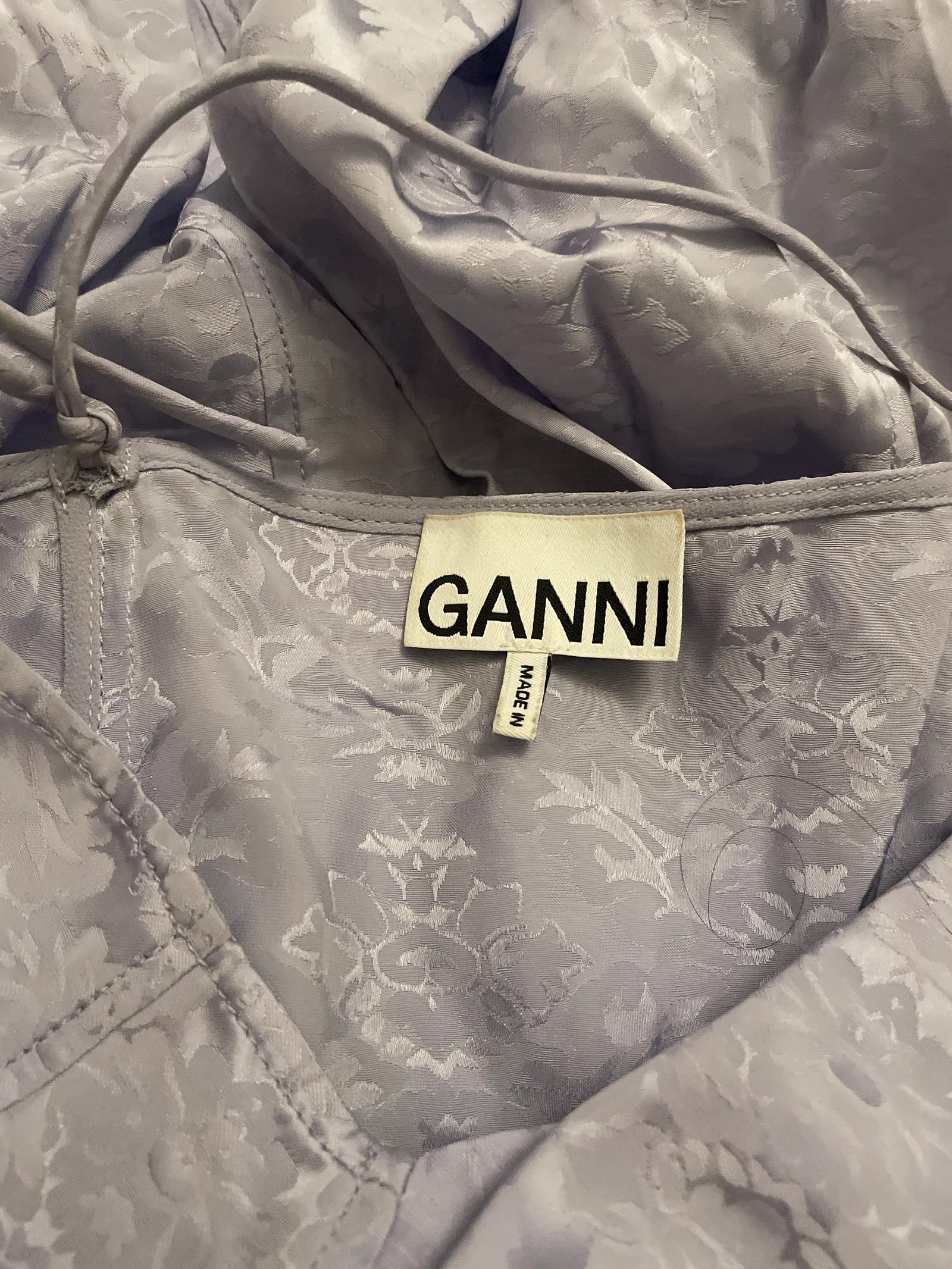 Ganni Ganni Ganni Jaquard Dress - Cosmic Sky Dress Size XS / US 0-2 / IT 36-38 - 3 Thumbnail