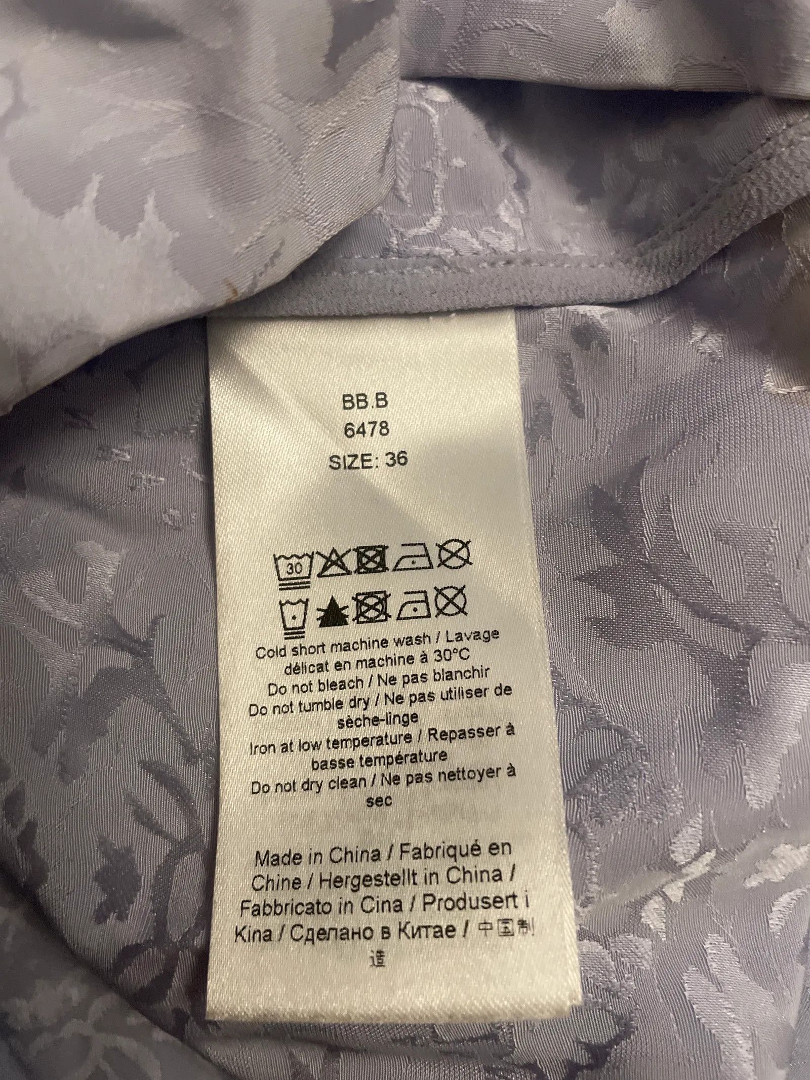 Ganni Ganni Ganni Jaquard Dress - Cosmic Sky Dress Size XS / US 0-2 / IT 36-38 - 4 Thumbnail