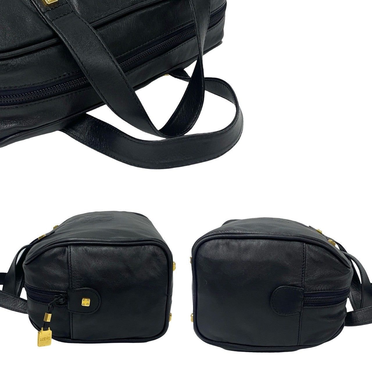 Loewe Loewe Handbag Black Leather Size ONE SIZE - 5 Thumbnail