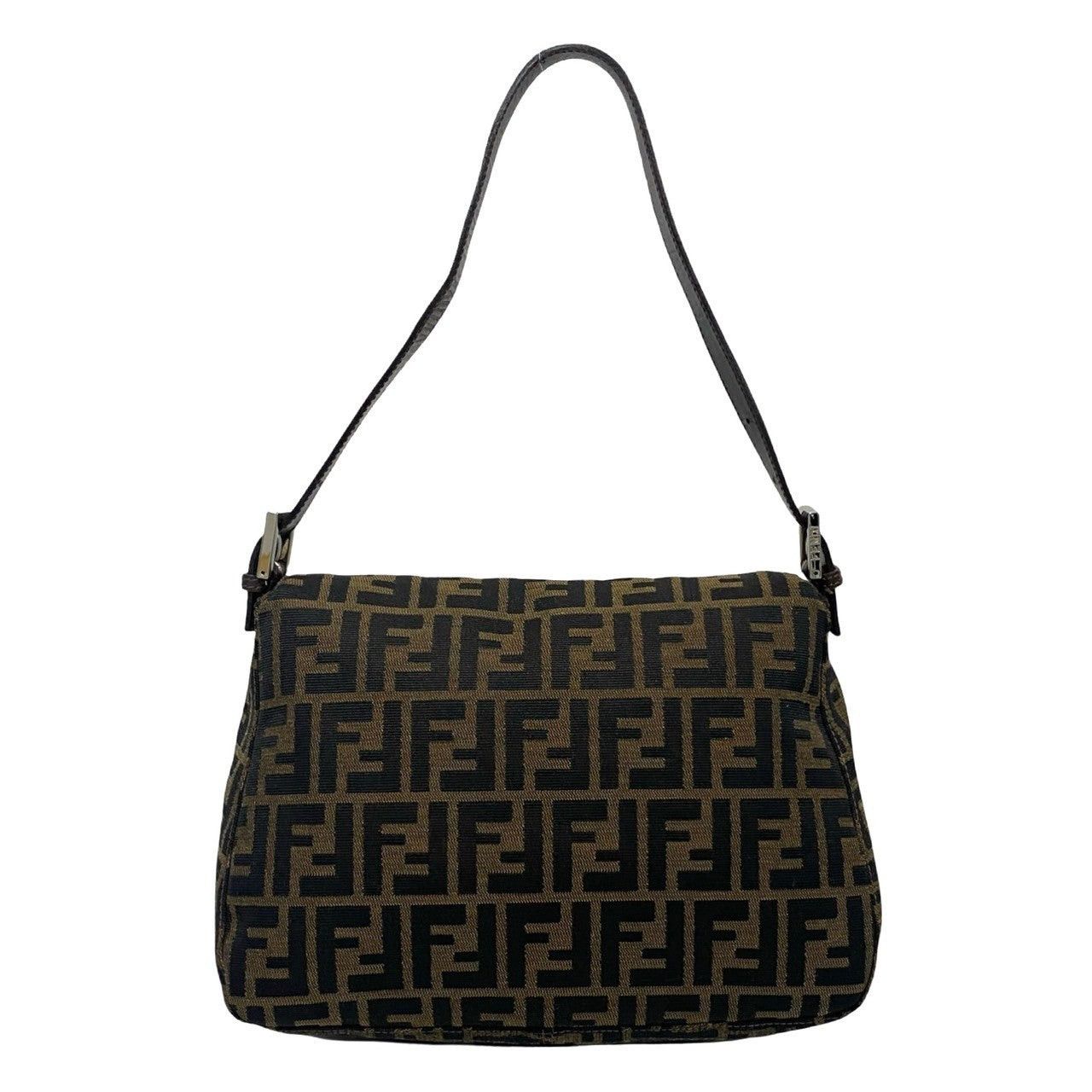 Fendi Fendi Shoulder Bag Black Canvas Size ONE SIZE - 4 Thumbnail