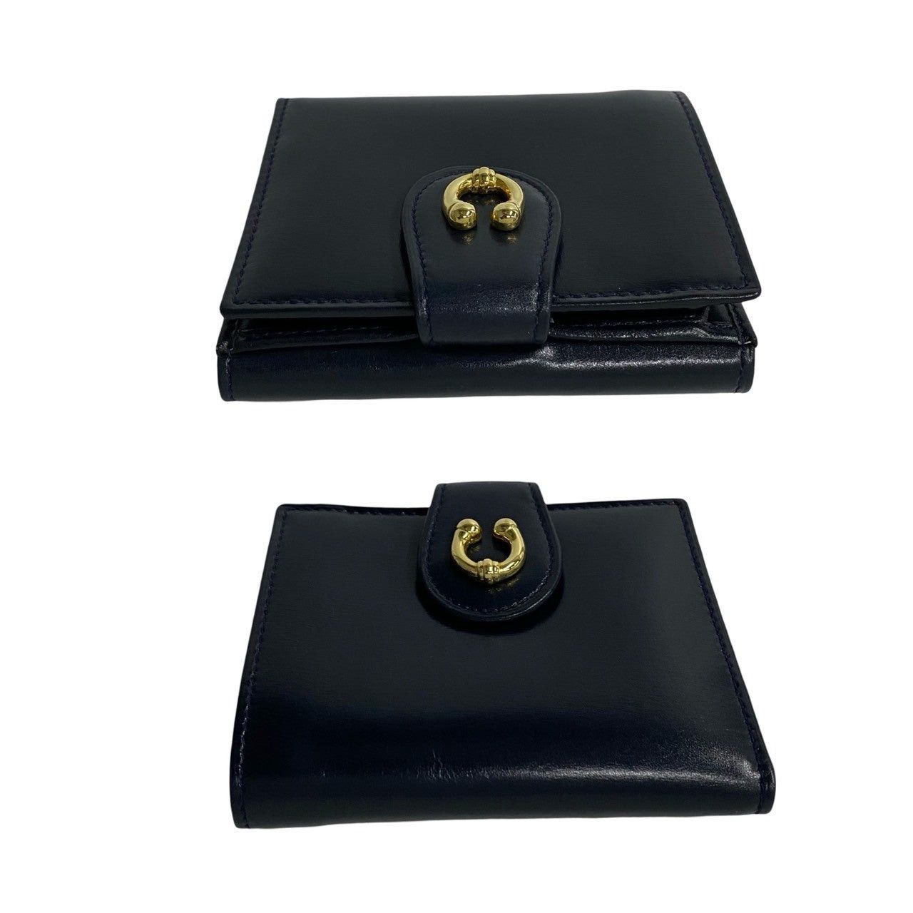 Gucci Gucci Wallet Navy Leather Size ONE SIZE - 5 Thumbnail
