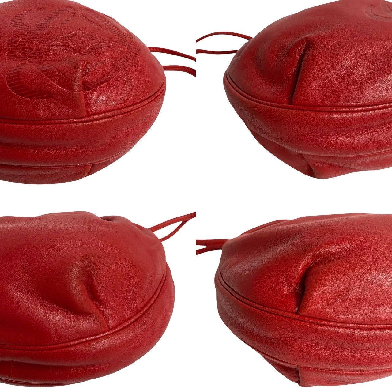 Loewe Loewe Shoulder Bag Red Leather Size ONE SIZE - 7 Thumbnail