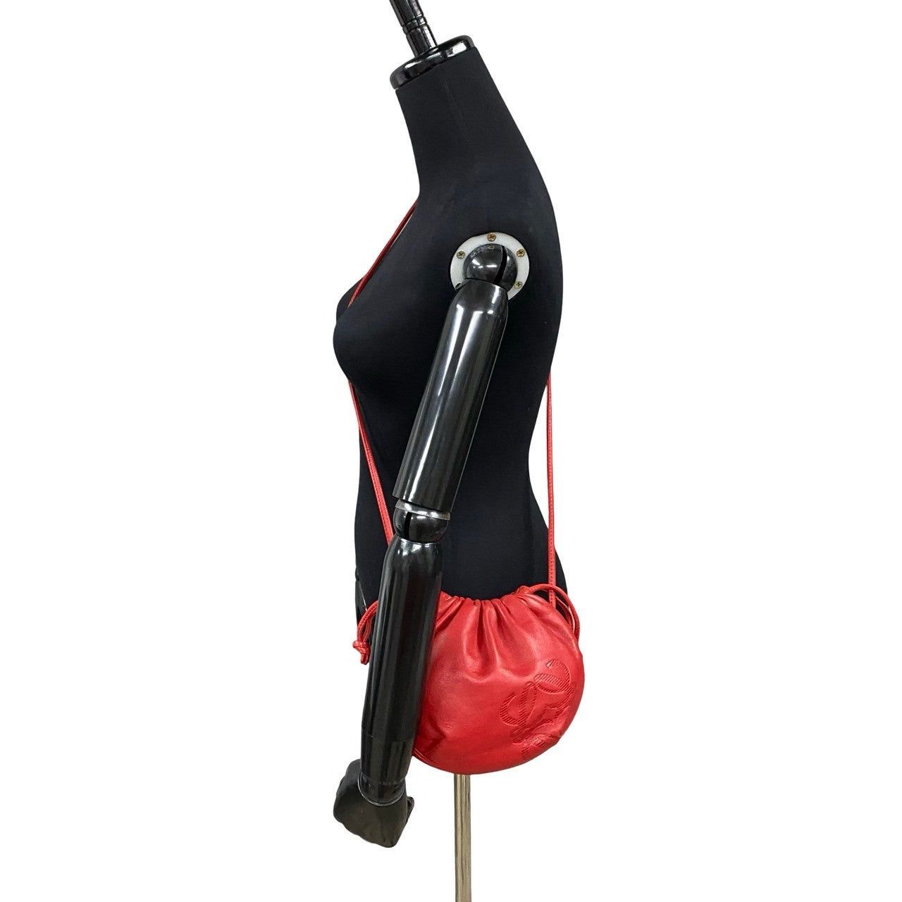 Loewe Loewe Shoulder Bag Red Leather Size ONE SIZE - 2 Thumbnail