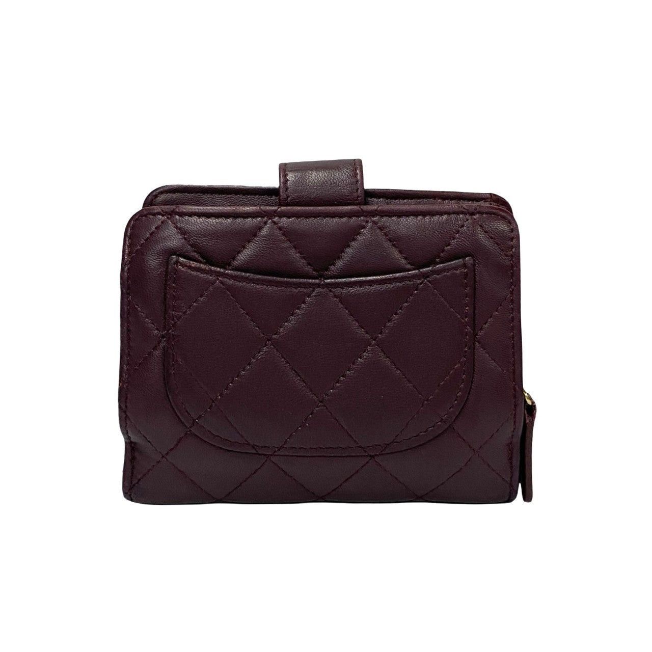 Chanel Chanel Wallet Purple Lambskin Size ONE SIZE - 3 Thumbnail