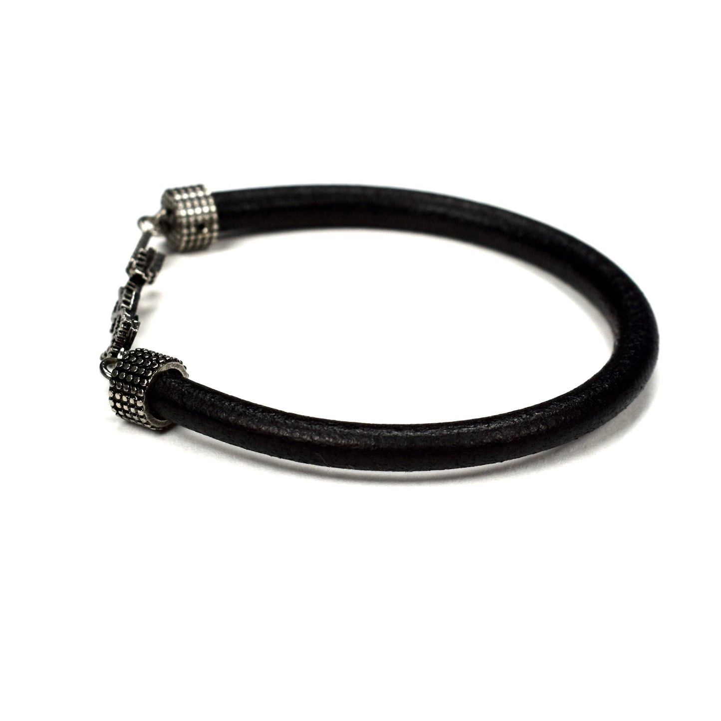 Saint Laurent Paris Saint Laurent YSL Logo Opyum Leather Bracelet Size ONE SIZE - 7 Thumbnail