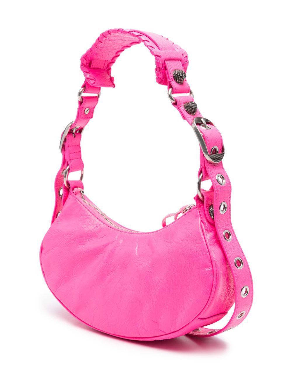 Balenciaga Le Cagole XS crossbody bag bright pink Size ONE SIZE - 2 Thumbnail