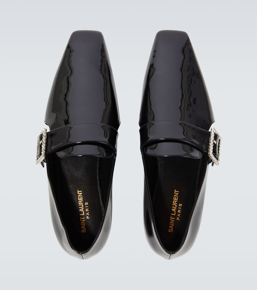 Saint Laurent Paris Tristan Slippers in patent leather Size US 7 / EU 40 - 2 Thumbnail