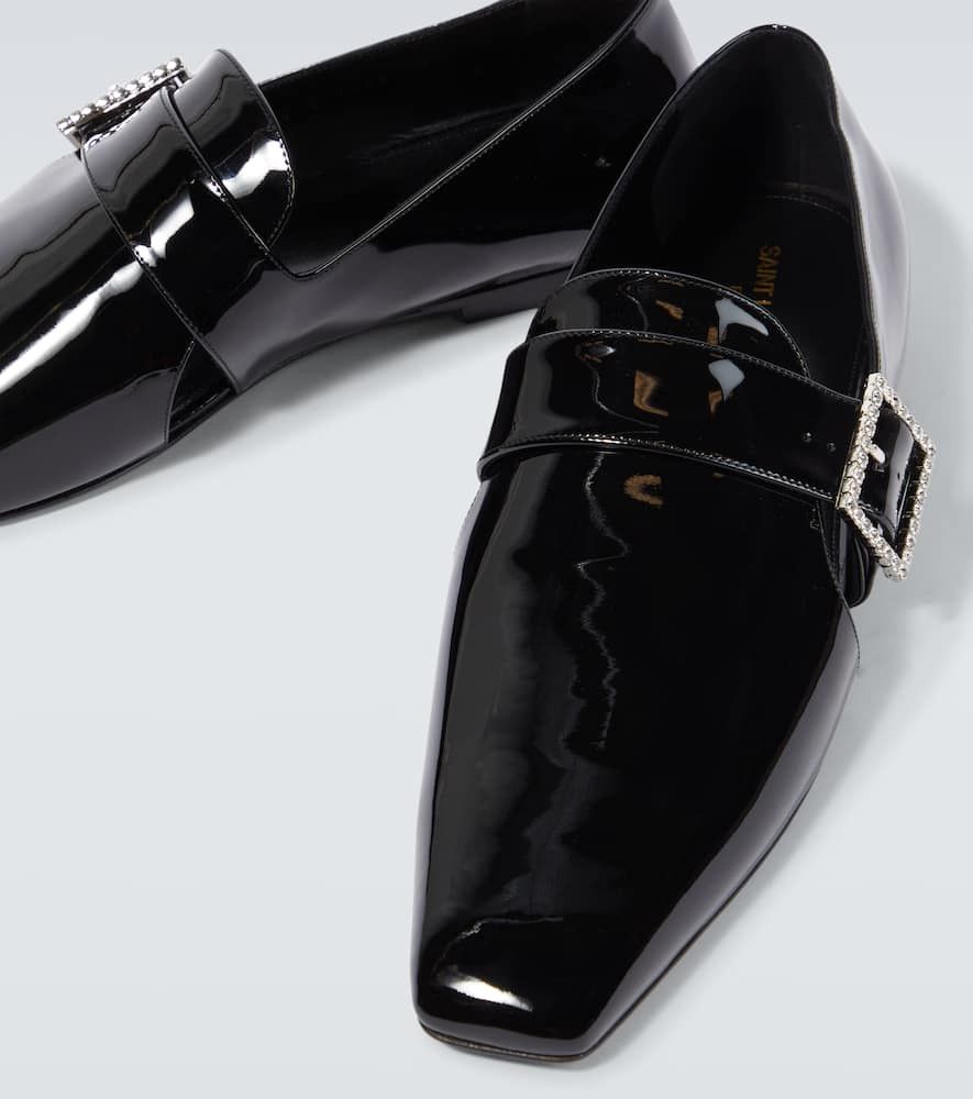 Saint Laurent Paris Tristan Slippers in patent leather Size US 9.5 / EU 42-43 - 5 Thumbnail