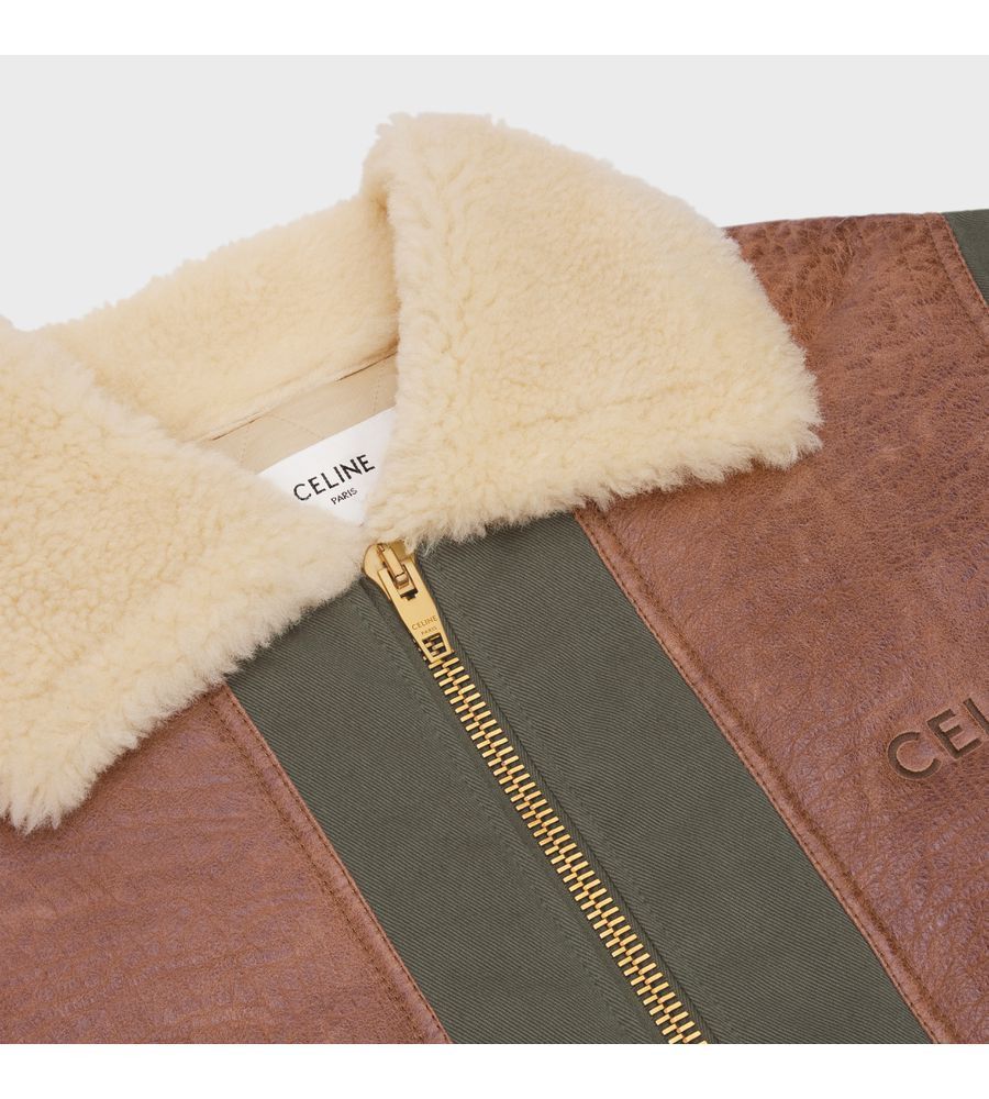 Celine $5.5K VALUE Army Coat in Vintage Shearling Size M / US 6-8 / IT 42-44 - 3 Thumbnail