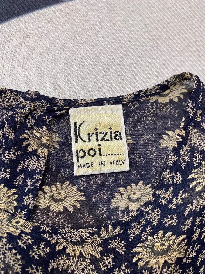 Krizia krizia rayon shirt T-shirt Size US M / EU 48-50 / 2 - 2 Thumbnail