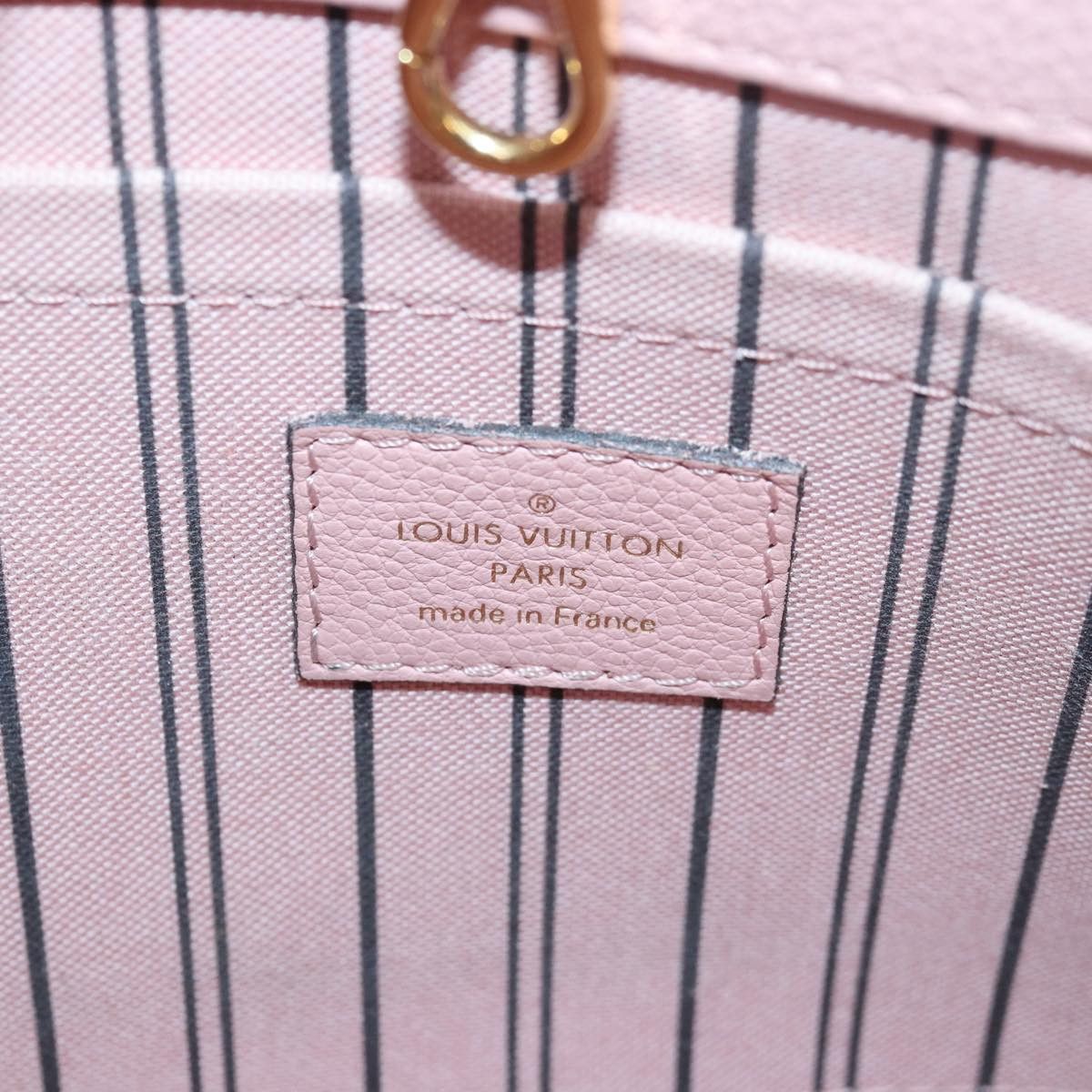 Louis Vuitton Montaigne Pink Leather Handbag (Pre-Owned) Size ONE SIZE - 14 Thumbnail