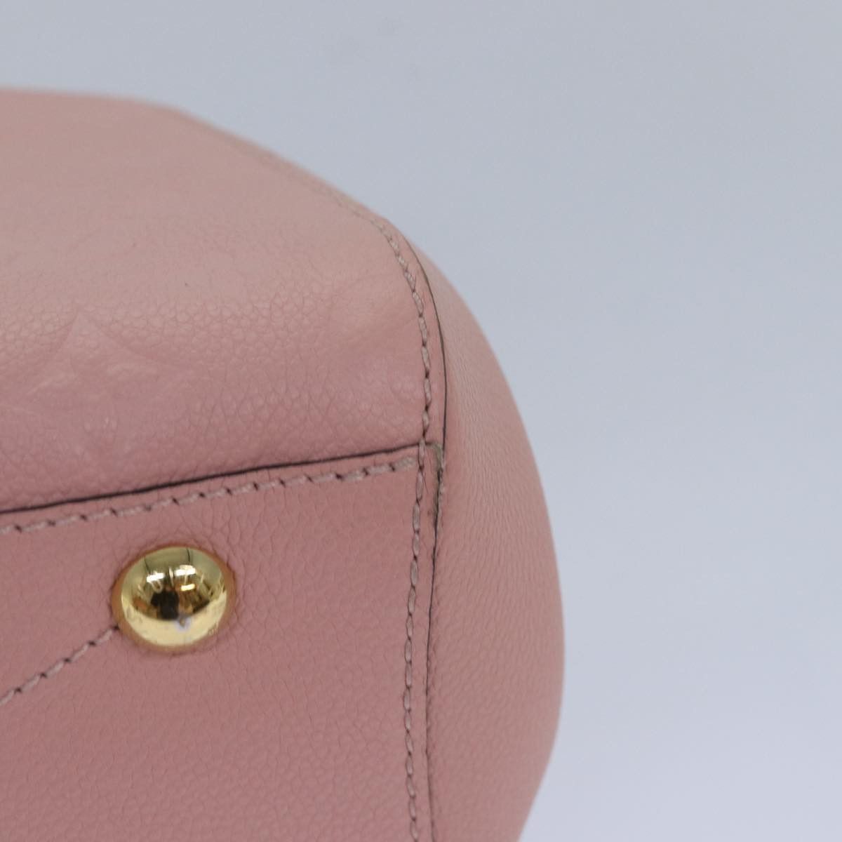 Louis Vuitton Montaigne Pink Leather Handbag (Pre-Owned) Size ONE SIZE - 10 Thumbnail