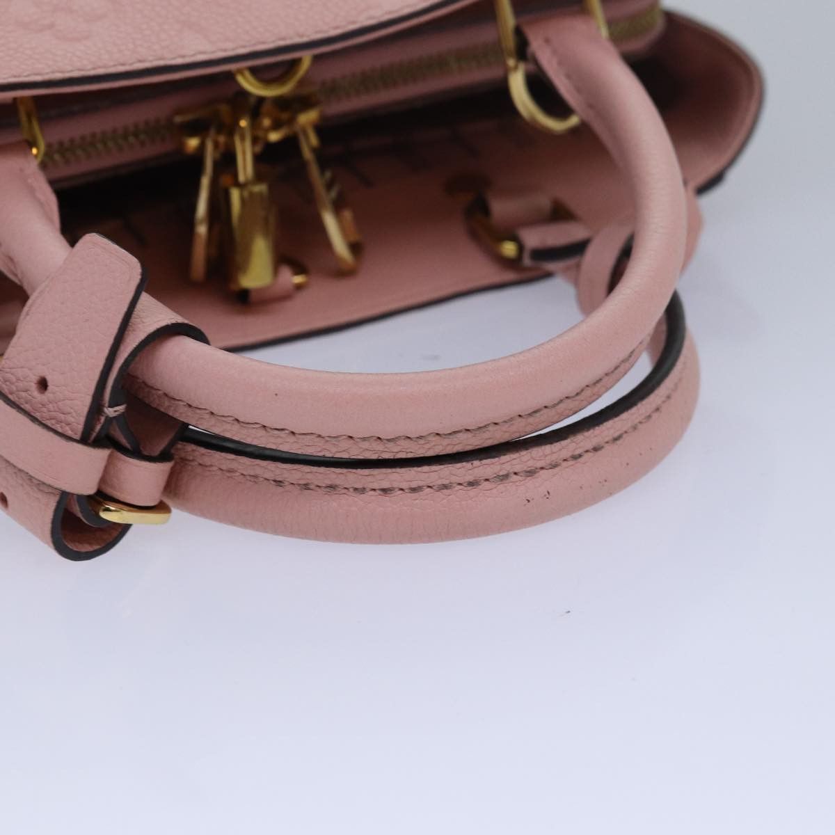 Louis Vuitton Montaigne Pink Leather Handbag (Pre-Owned) Size ONE SIZE - 5 Thumbnail
