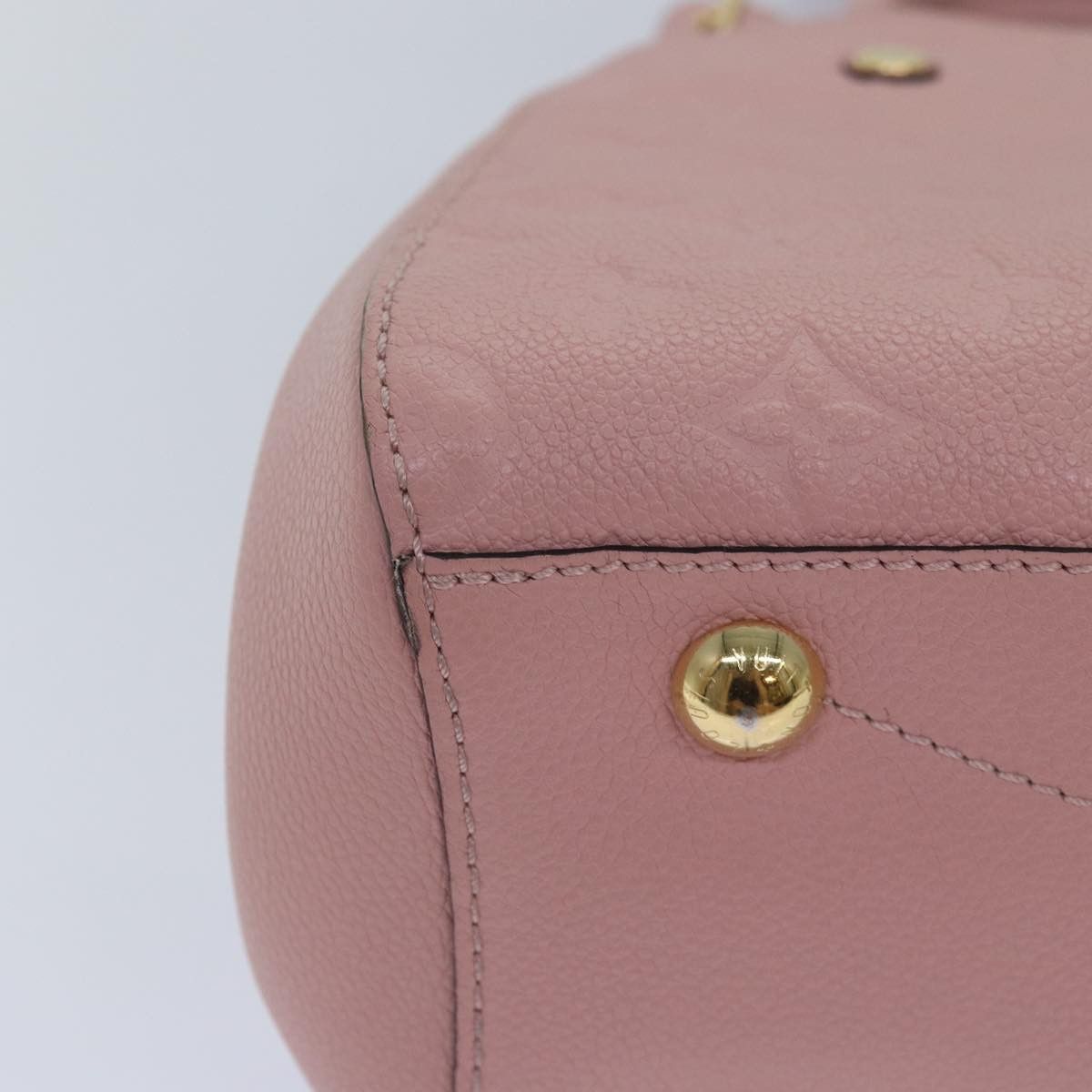 Louis Vuitton Montaigne Pink Leather Handbag (Pre-Owned) Size ONE SIZE - 9 Thumbnail