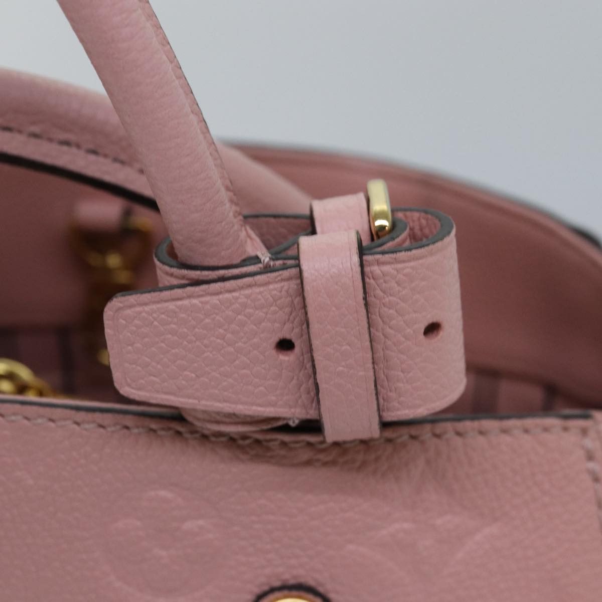 Louis Vuitton Montaigne Pink Leather Handbag (Pre-Owned) Size ONE SIZE - 19 Thumbnail