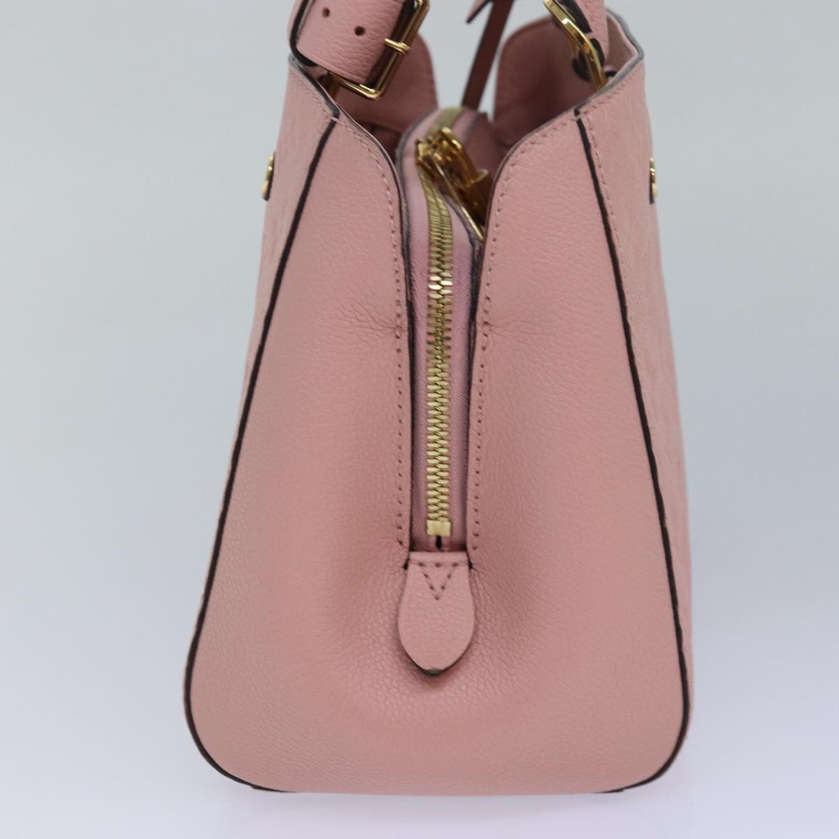 Louis Vuitton Montaigne Pink Leather Handbag (Pre-Owned) Size ONE SIZE - 4 Thumbnail