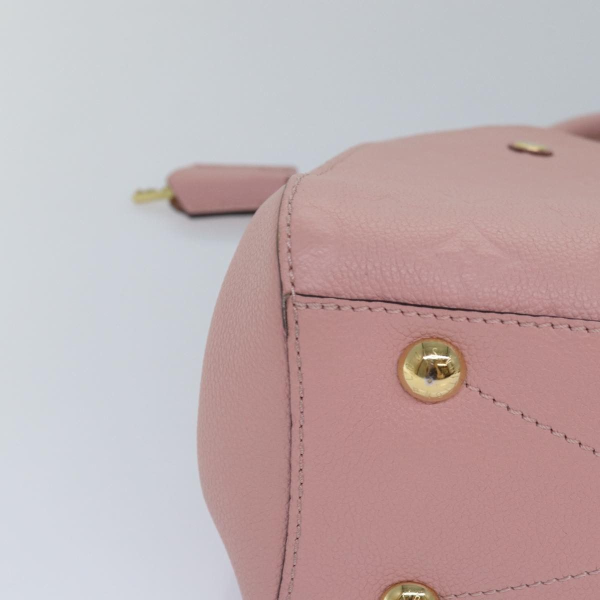 Louis Vuitton Montaigne Pink Leather Handbag (Pre-Owned) Size ONE SIZE - 7 Thumbnail