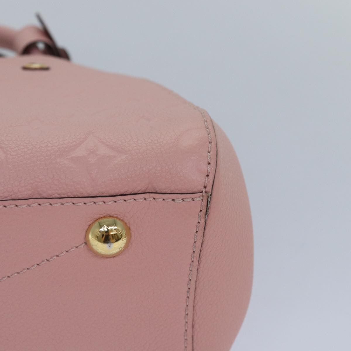 Louis Vuitton Montaigne Pink Leather Handbag (Pre-Owned) Size ONE SIZE - 8 Thumbnail