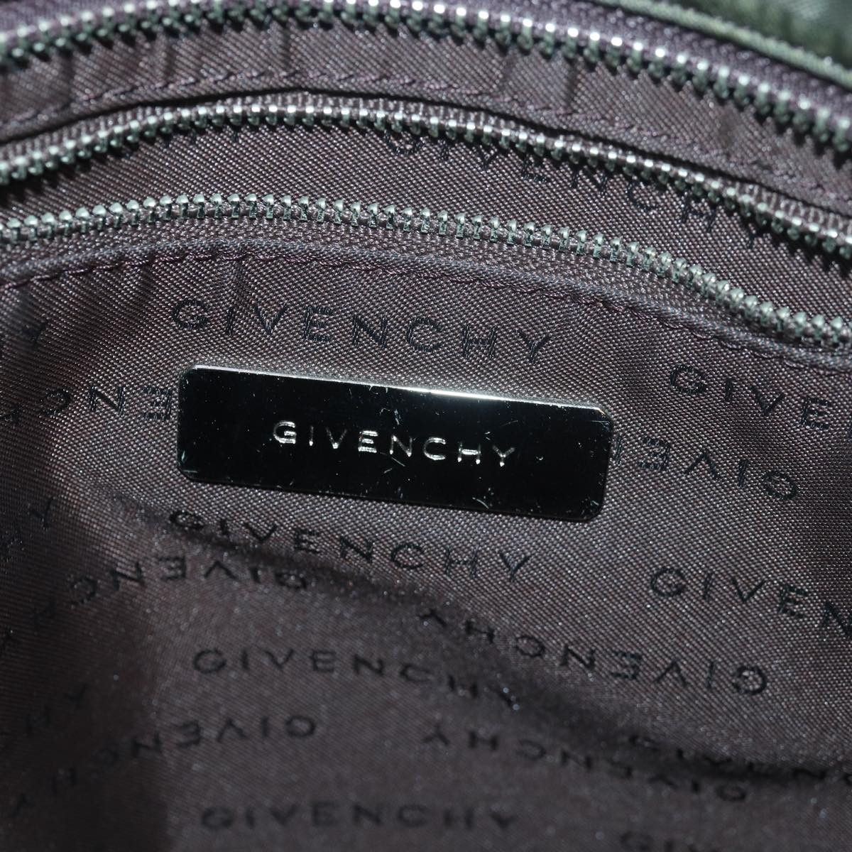 Givenchy Khaki Synthetic Tote Bag (Pre-Owned) Size ONE SIZE - 12 Thumbnail