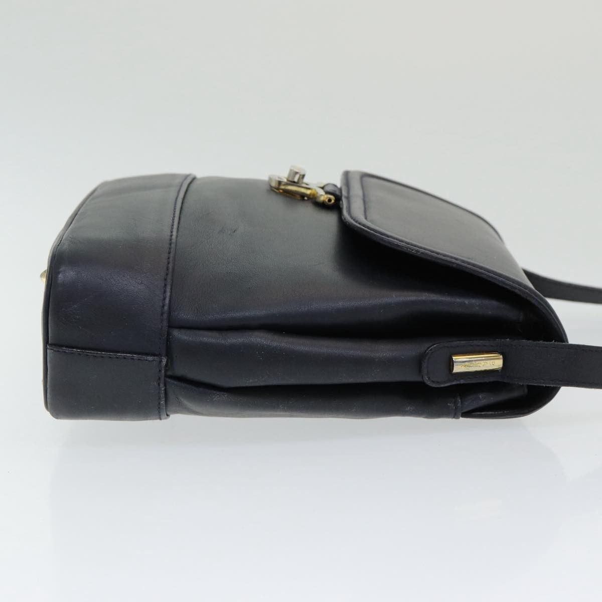 Bally Black Leather Shoulder Bag (Pre-Owned) Size ONE SIZE - 4 Thumbnail