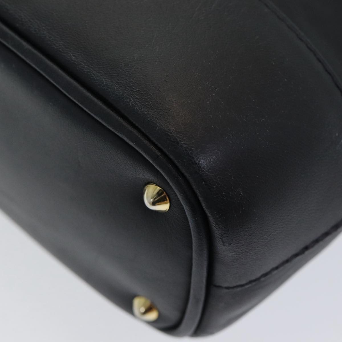 Bally Black Leather Shoulder Bag (Pre-Owned) Size ONE SIZE - 9 Thumbnail