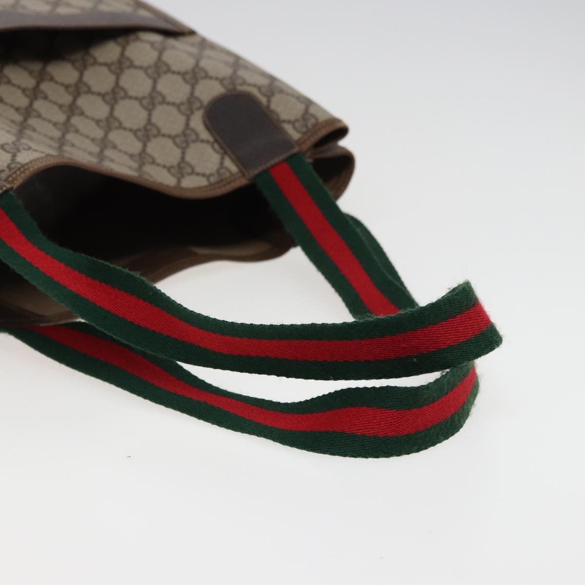 Gucci Sherry Beige Canvas Tote Bag (Pre-Owned) Size ONE SIZE - 5 Thumbnail