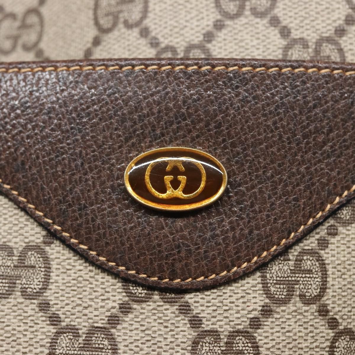 Gucci Sherry Beige Canvas Tote Bag (Pre-Owned) Size ONE SIZE - 18 Thumbnail