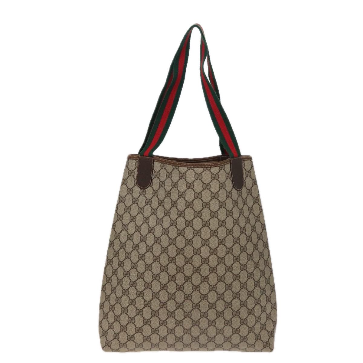 Gucci Sherry Beige Canvas Tote Bag (Pre-Owned) Size ONE SIZE - 2 Thumbnail