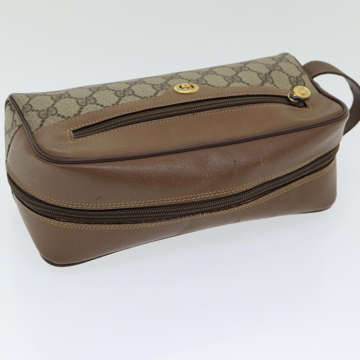 Gucci Beige Canvas Clutch Bag (Pre-Owned) Size ONE SIZE - 16 Thumbnail
