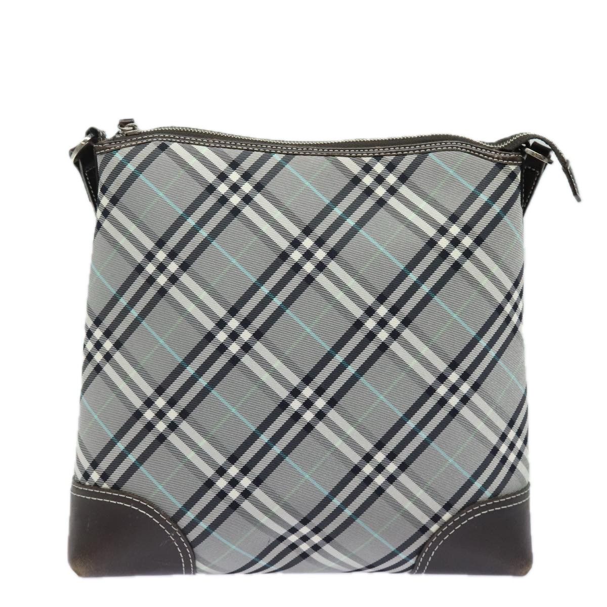 Burberry Blue Label Grey Canvas Shoulder Bag (Pre-Owned) Size ONE SIZE - 2 Thumbnail