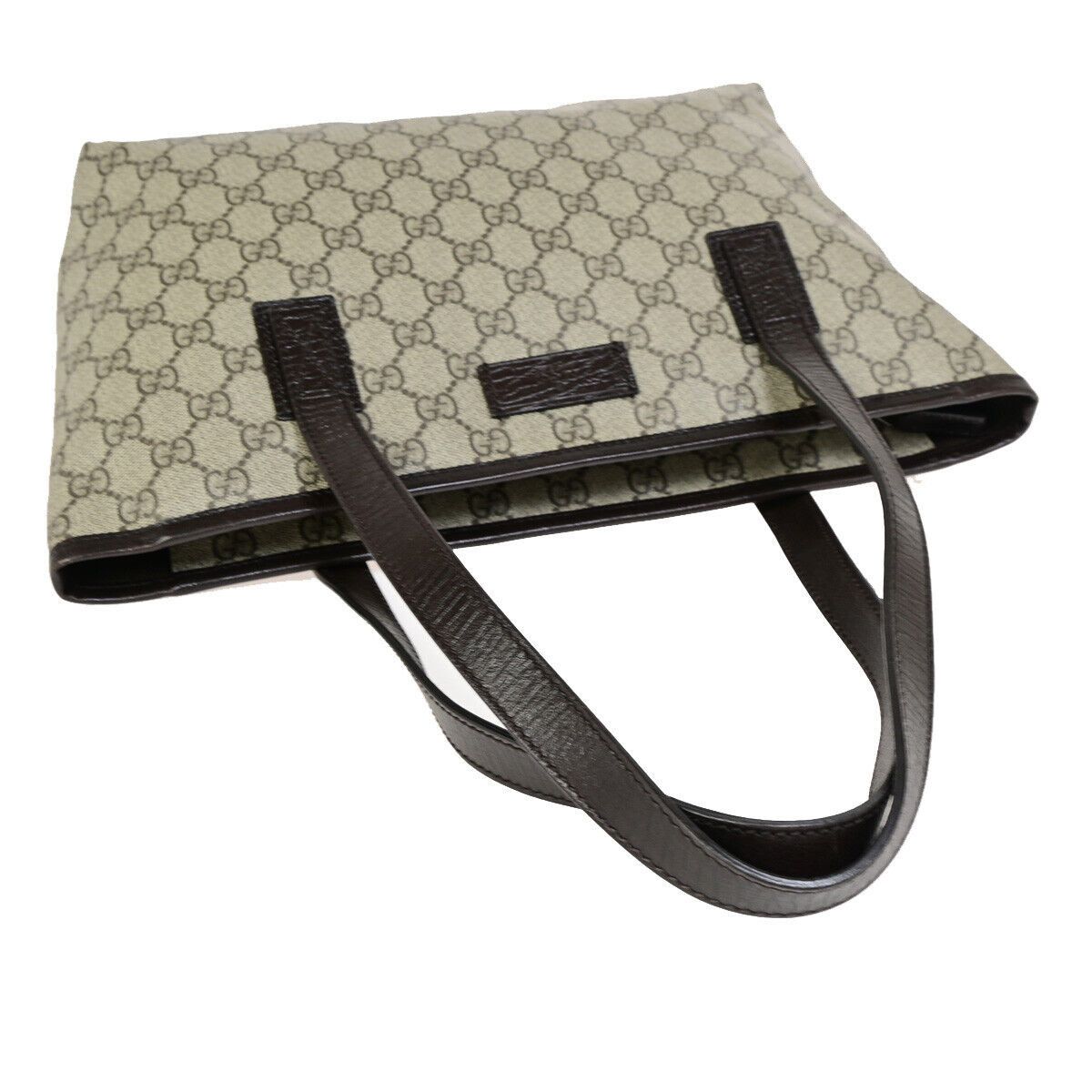 Gucci Brown Canvas Handbag (Pre-Owned) Size ONE SIZE - 5 Thumbnail