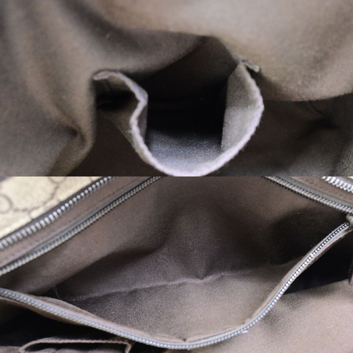 Gucci Brown Canvas Handbag (Pre-Owned) Size ONE SIZE - 15 Thumbnail