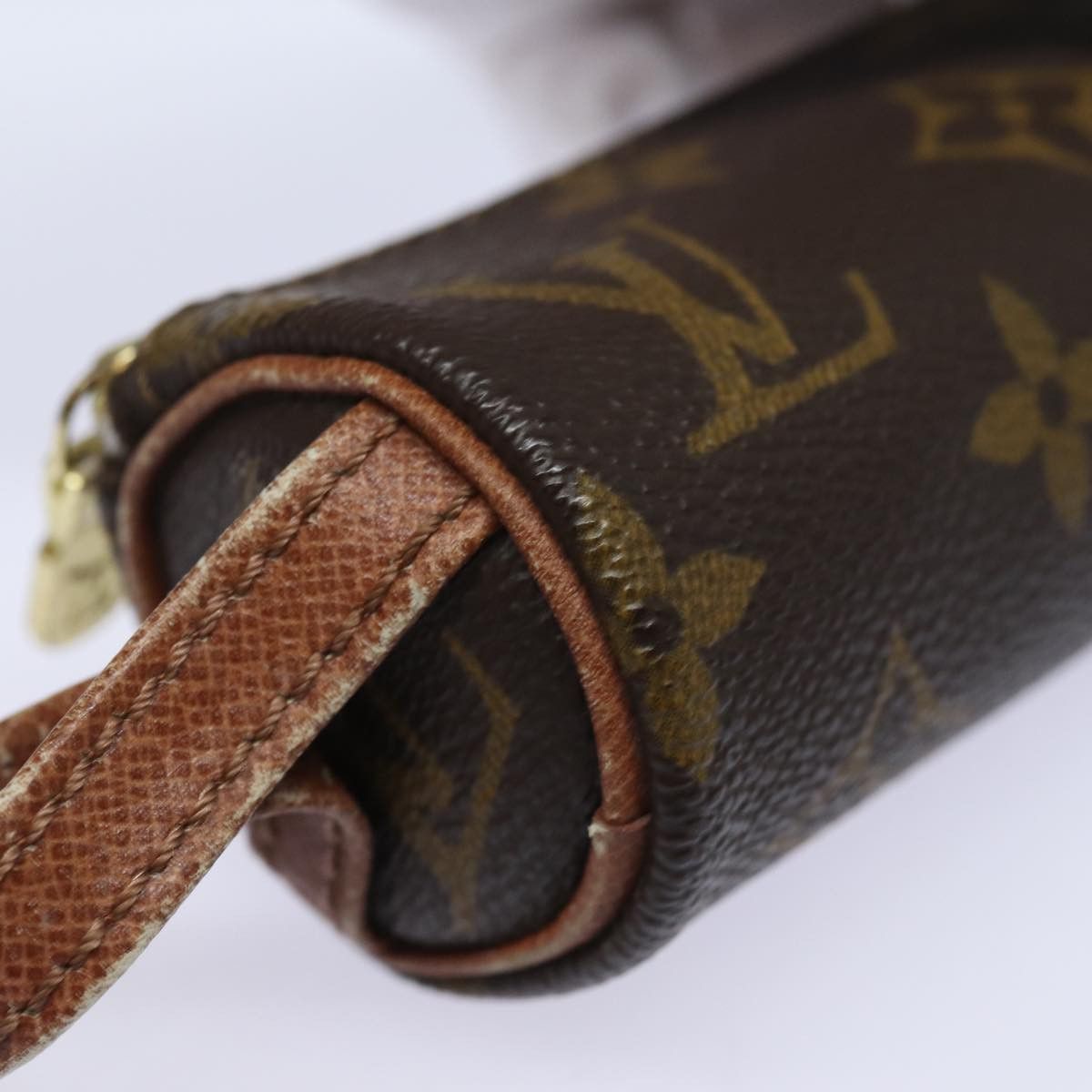 Louis Vuitton Etui À Balles De Golf Brown Canvas Clutch Bag (Pre-Owned) Size ONE SIZE - 5 Thumbnail