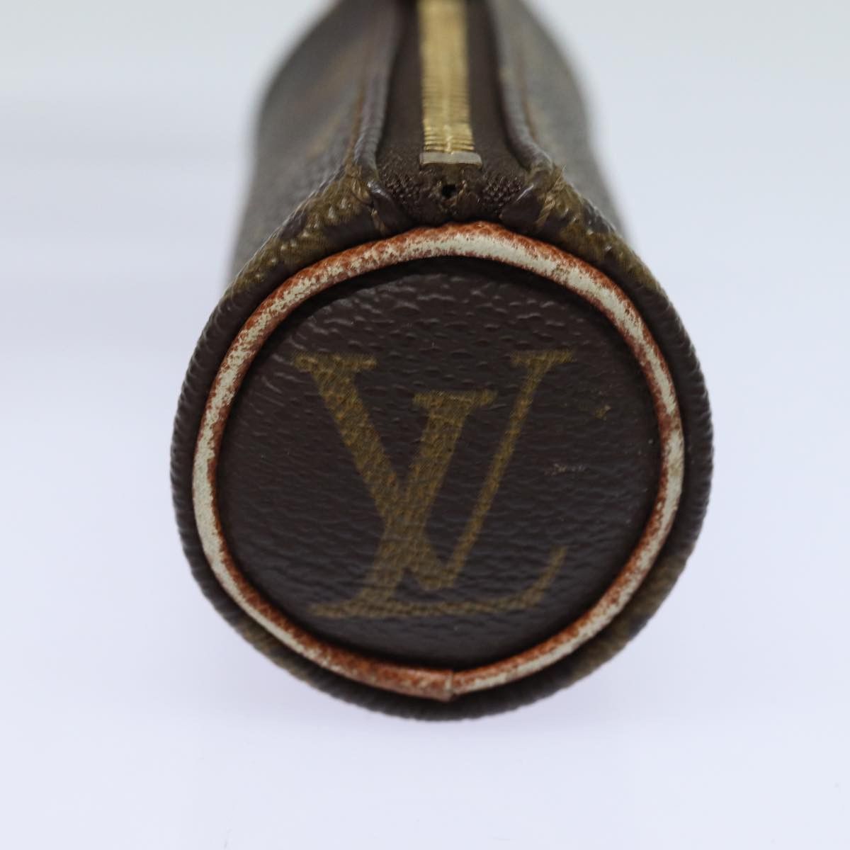 Louis Vuitton Etui À Balles De Golf Brown Canvas Clutch Bag (Pre-Owned) Size ONE SIZE - 4 Thumbnail