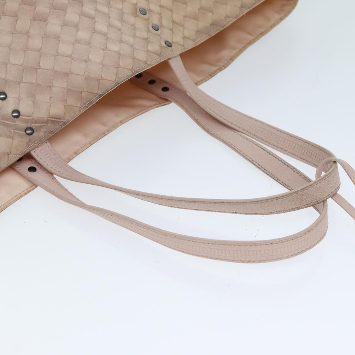 Bottega Veneta Intreccio Mirage Beige Synthetic Tote Bag (Pre-Owned) Size ONE SIZE - 5 Thumbnail