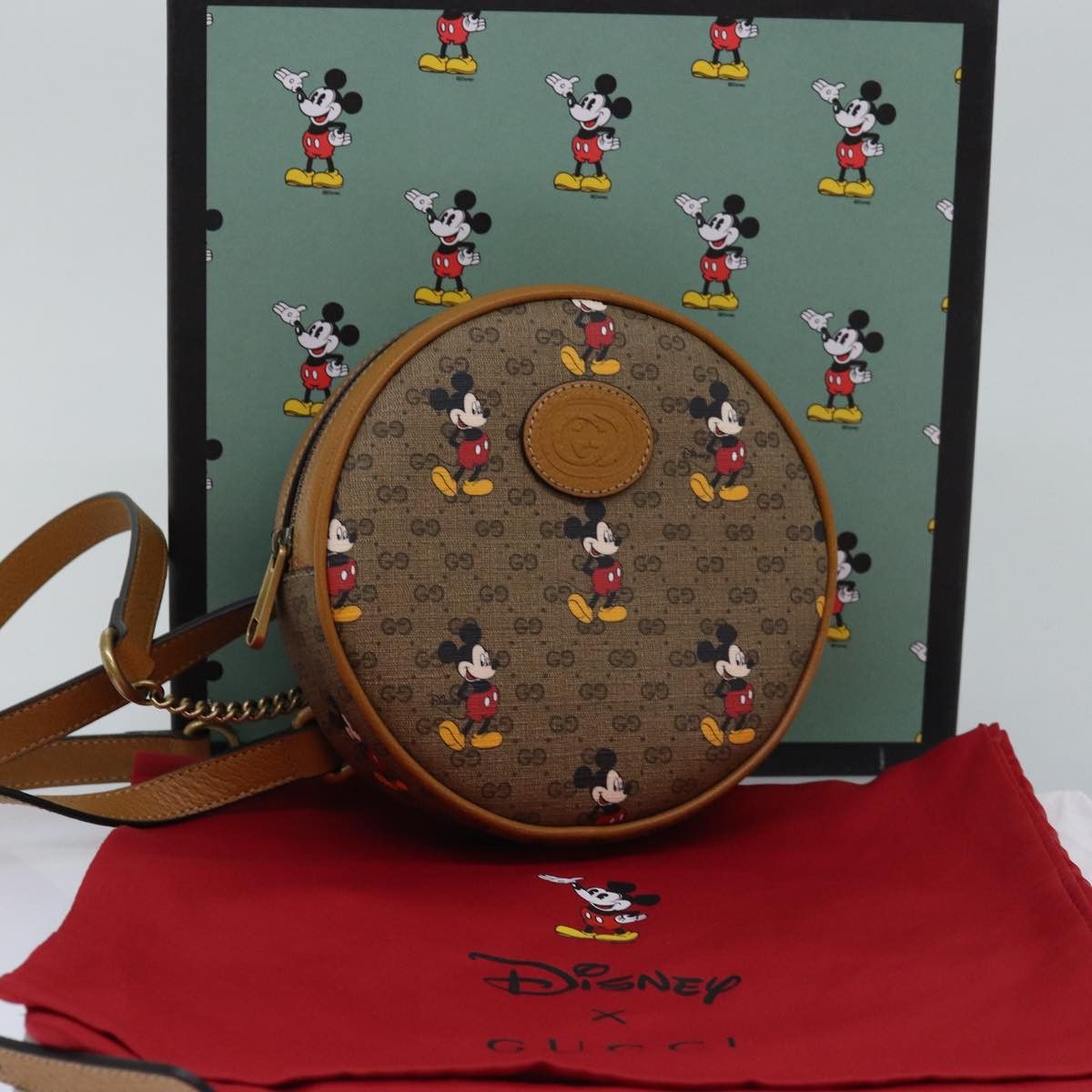 Gucci Disney X Beige Canvas Backpack Bag (Pre-Owned) Size ONE SIZE - 15 Thumbnail