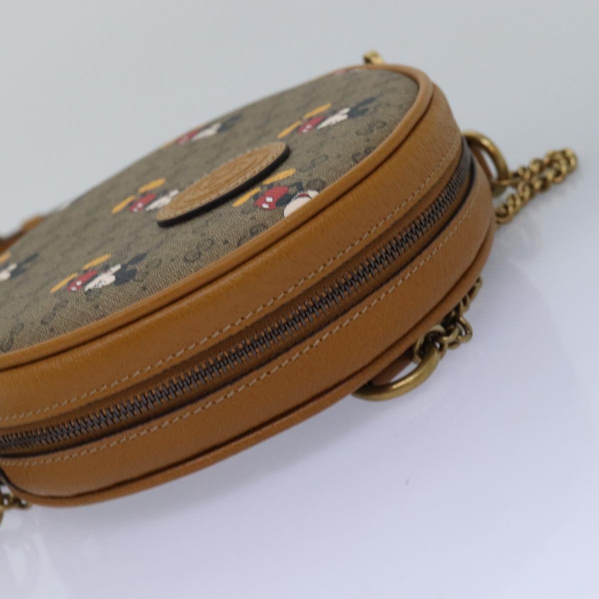 Gucci Disney X Beige Canvas Backpack Bag (Pre-Owned) Size ONE SIZE - 19 Thumbnail