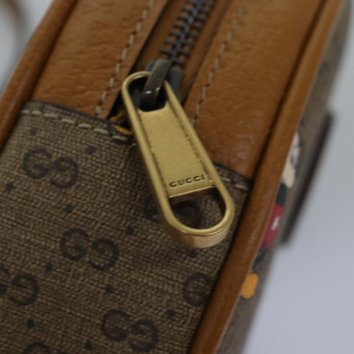 Gucci Disney X Beige Canvas Backpack Bag (Pre-Owned) Size ONE SIZE - 11 Thumbnail