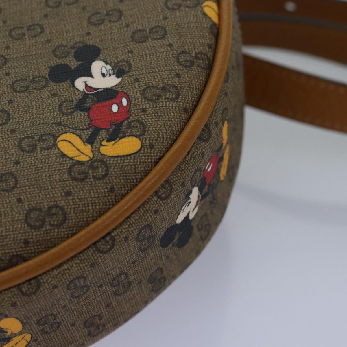 Gucci Disney X Beige Canvas Backpack Bag (Pre-Owned) Size ONE SIZE - 10 Thumbnail