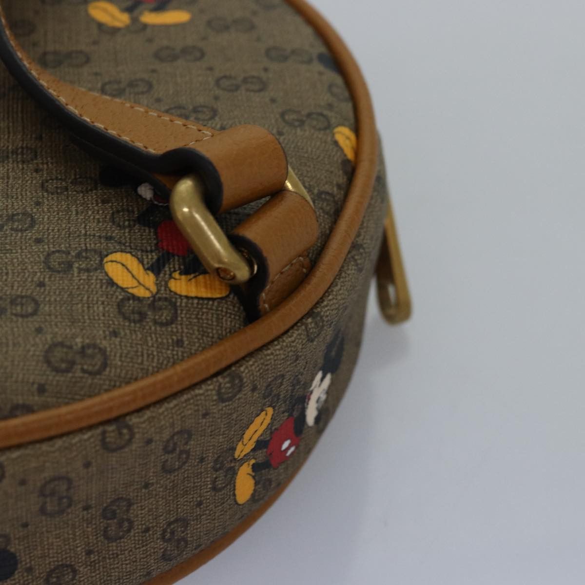 Gucci Disney X Beige Canvas Backpack Bag (Pre-Owned) Size ONE SIZE - 8 Thumbnail