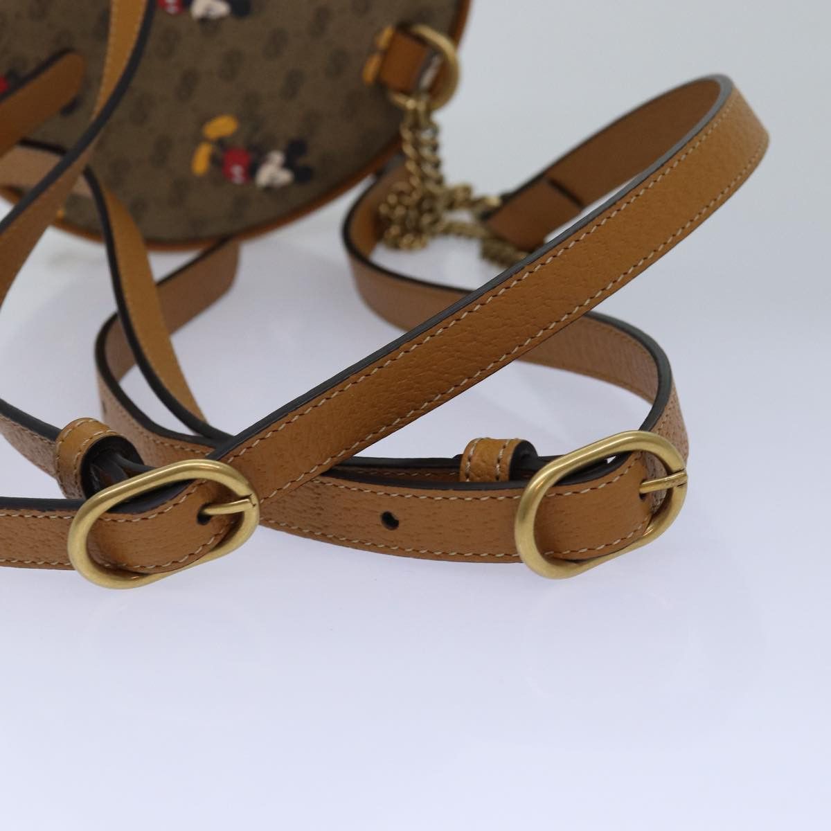 Gucci Disney X Beige Canvas Backpack Bag (Pre-Owned) Size ONE SIZE - 5 Thumbnail