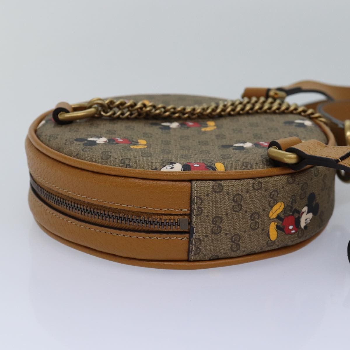 Gucci Disney X Beige Canvas Backpack Bag (Pre-Owned) Size ONE SIZE - 4 Thumbnail