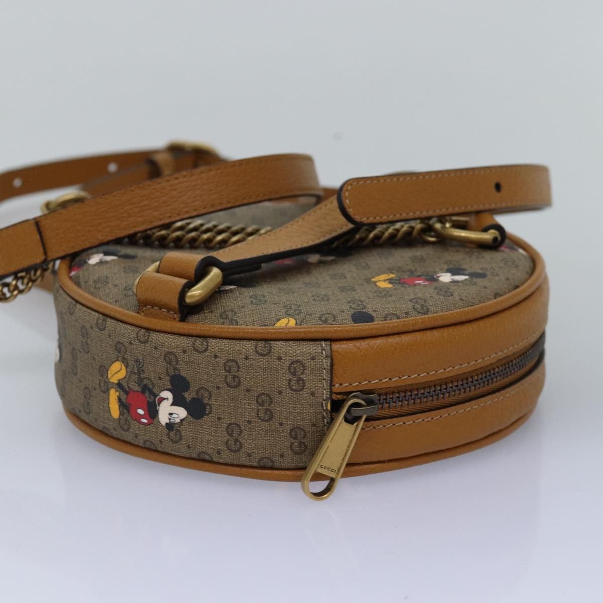 Gucci Disney X Beige Canvas Backpack Bag (Pre-Owned) Size ONE SIZE - 18 Thumbnail