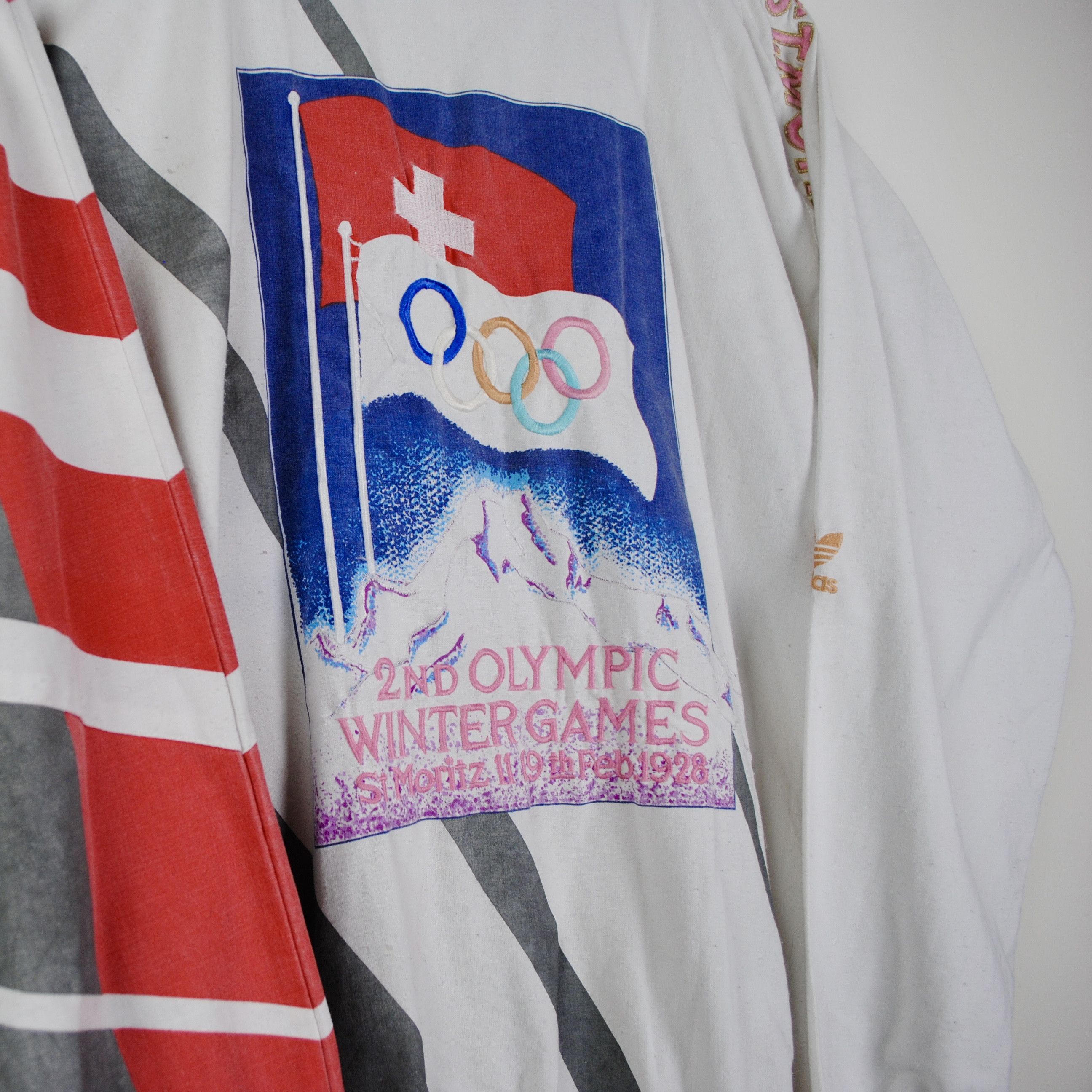Adidas × Vintage Adidas Olympics St Moritz Squaw Valley