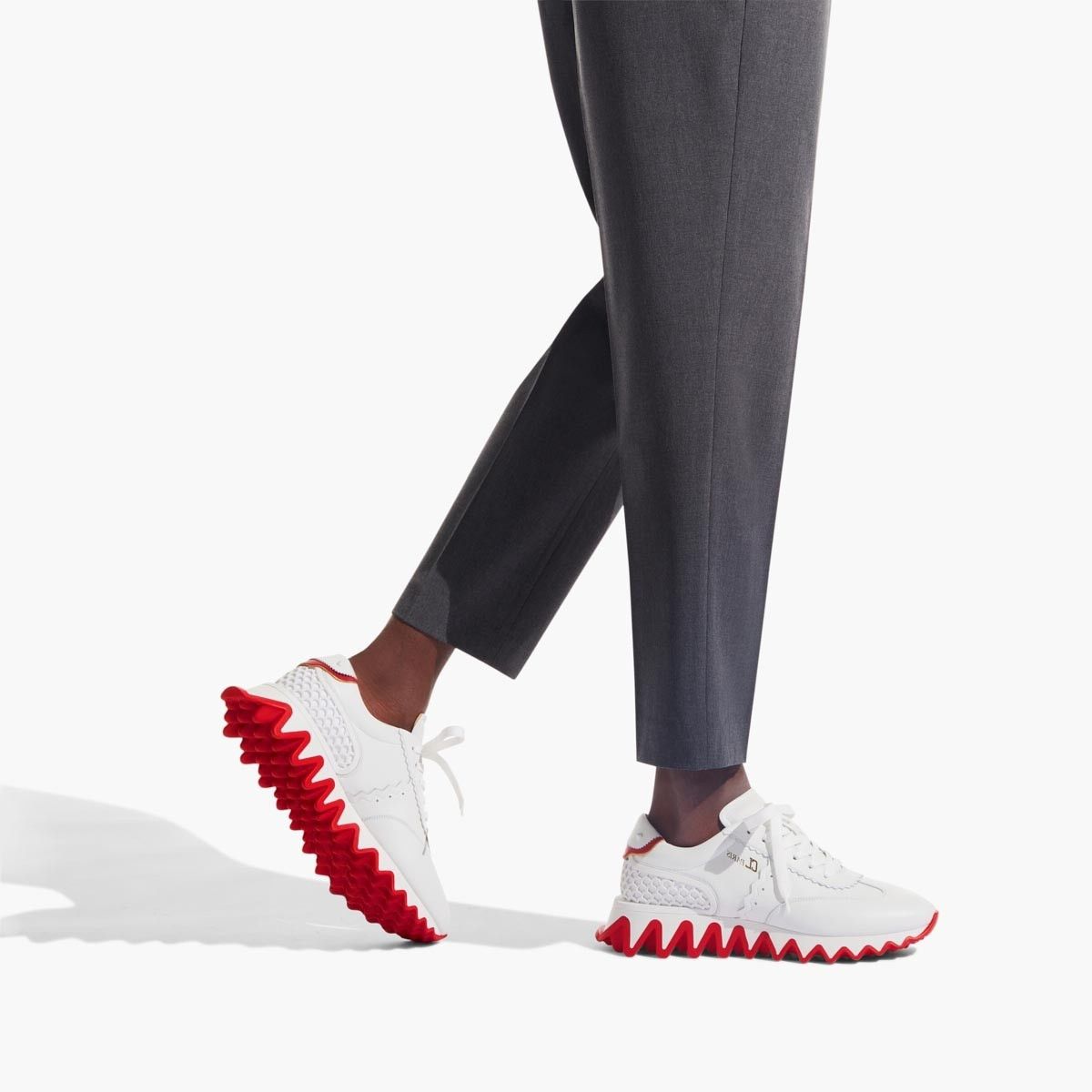 Christian Louboutin Loubishark in white Size US 8 / EU 41 - 6 Thumbnail