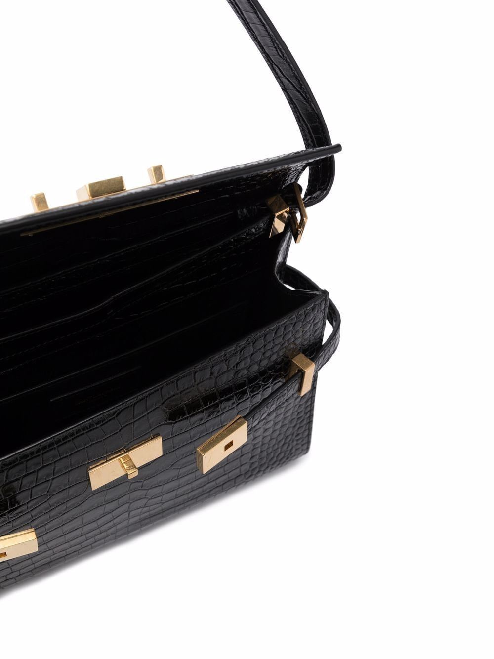 Saint Laurent Paris MANHATTAN SMALL LEATHER SHOULDER BAG Size ONE SIZE - 5 Thumbnail