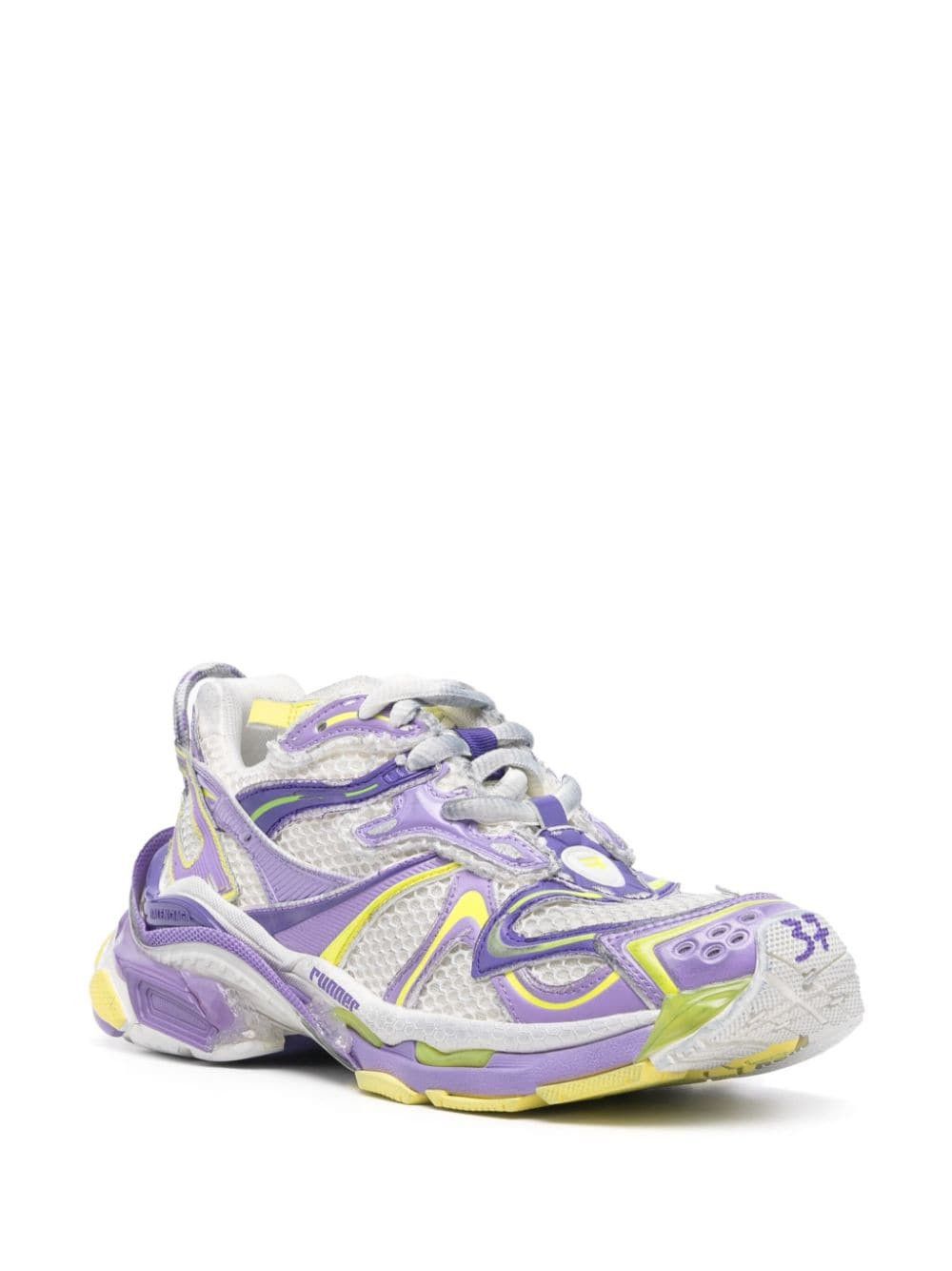 Balenciaga RUNNER 2 SNEAKERS Size US 5 / IT 35 - 2 Thumbnail