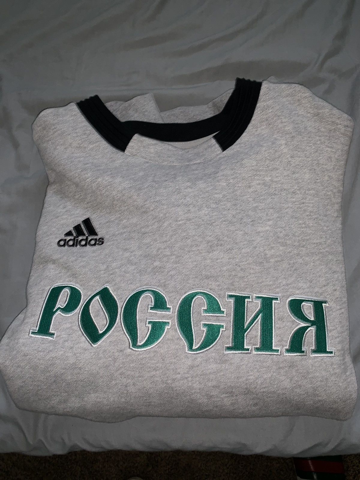 Adidas Russia Sweatshirt Size US L / EU 52-54 / 3 - 2 Preview